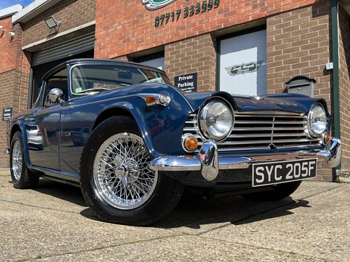 1967 Triumph TR4 A IRS, fully restored SOLD