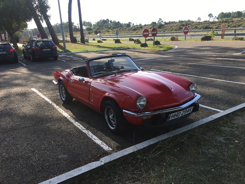 1971 Triumph GT6 convertible Overdrive SOLD