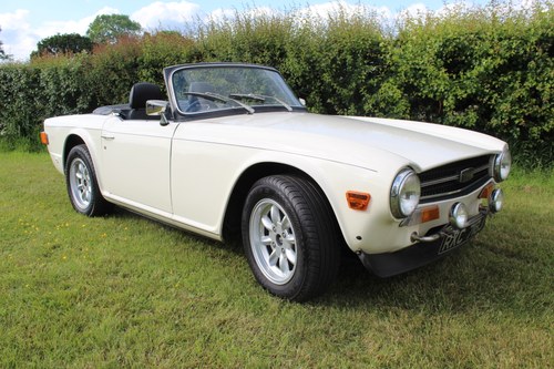 1971 Triumph TR6 Original RHD Example With Overdrive SOLD