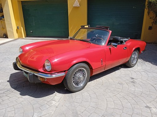 1979 LHD TRIUMPH SPITFIRE 1500 - IN SPAIN SOLD
