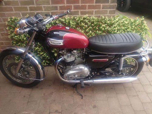 1978 Triumph Tiger 750 , Matching engine and frame numbers SOLD