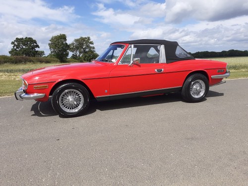 1972 TRIUMPH STAG MK1 MANUAL O/D STUNNING THROUGH OUT SOLD SOLD