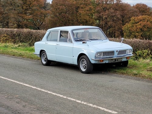 1974 Triumph Toledo in lovely Ice Blue for Sale Very Usable VENDUTO