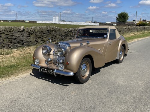 1949 Triumph Roadster 2 Ltr In vendita