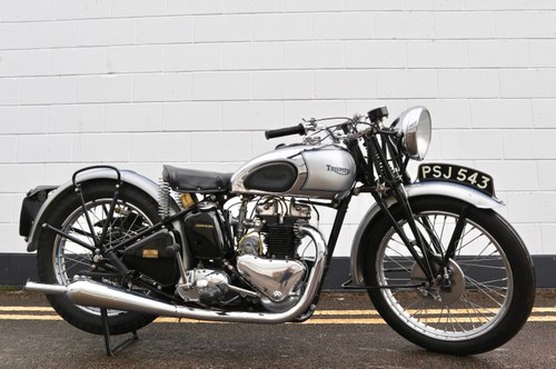 Pre - War 1939 Triumph Tiger 100 500cc - Matching Original N For Sale