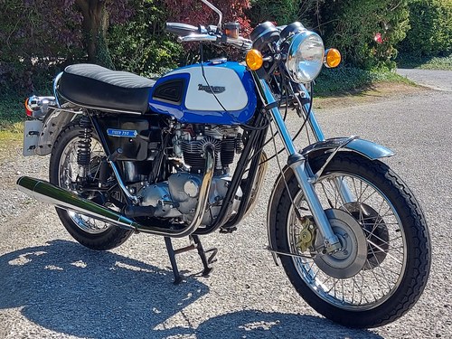 1973 TRIUMPH TIGER TR7RV MATCHING NUMBERS SOLD