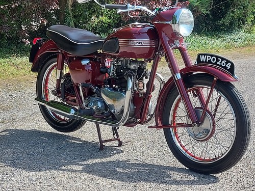 1956 TRIUMPH 5T SPEED TWIN 500 PRE UNIT MATCHING NO's SOLD