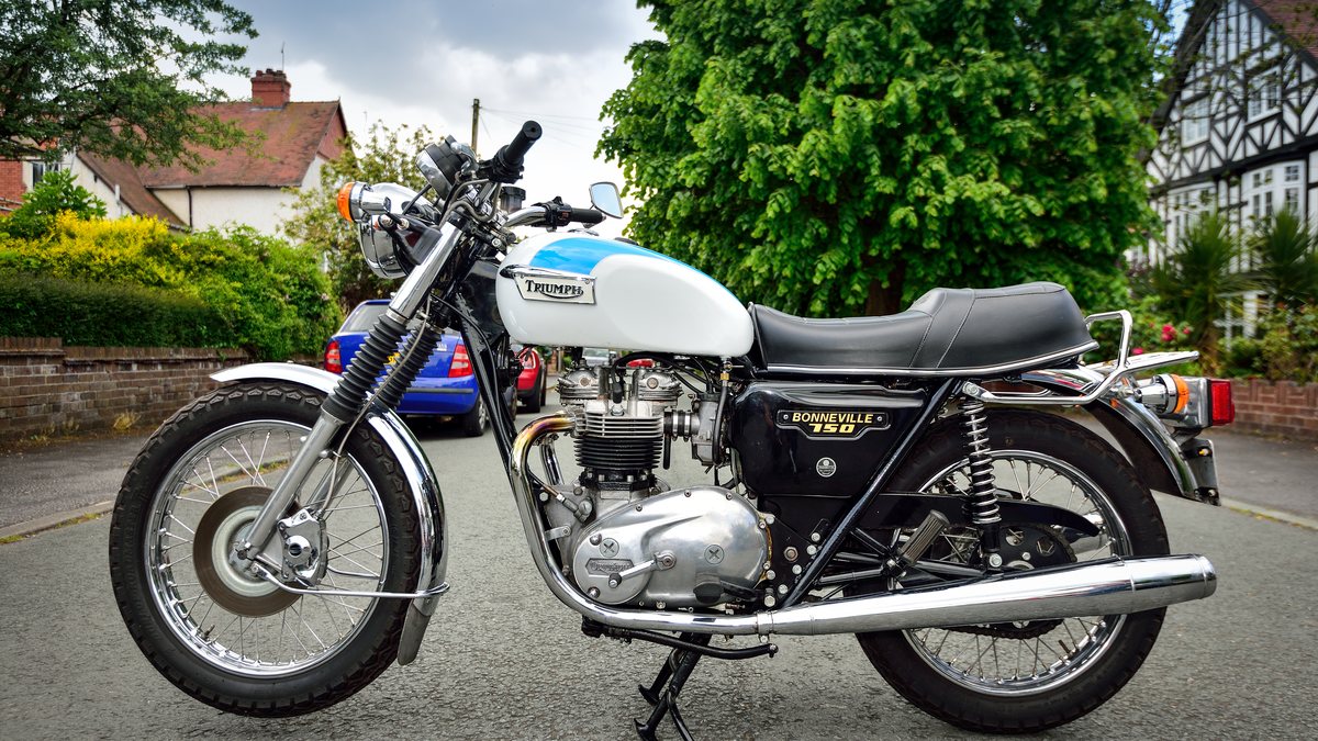 T140e 1980 Triumph Bonneville T140E en Chester, Reino Unido - En Venta | Car ...