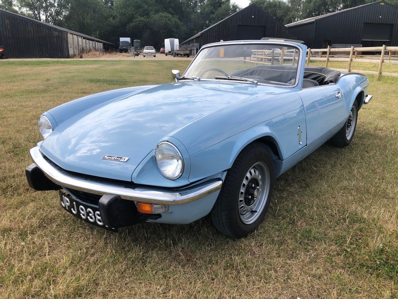 Triumph Spitfire MKIV. Highly original. Vast history file