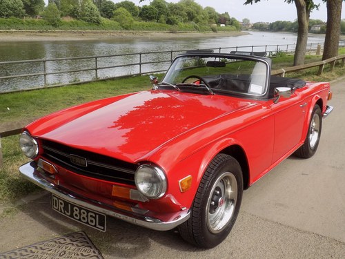 1973 Triumph TR6 150bhp Sports Convertible SOLD