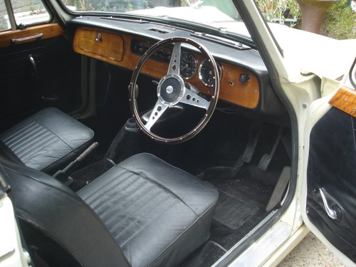 1968 Triumph Herald 13/60 convertible. Body off restoration. VENDUTO
