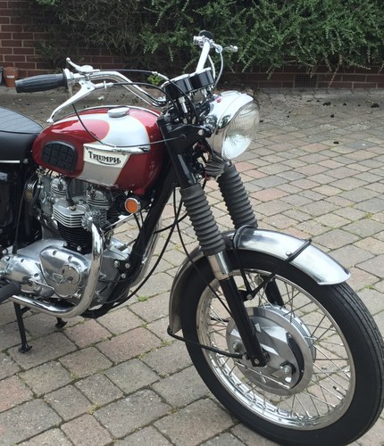 1971 Triumph 650 Trophy ex Police Bike fully restored For Sale