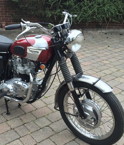 1971 Triumph 650 Trophy ex Police Bike fully restored For Sale