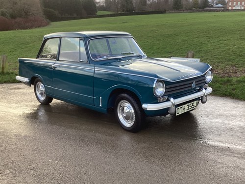1971 Triumph Herald 13/60 Saloon (Only 27618 miles from new) VENDUTO