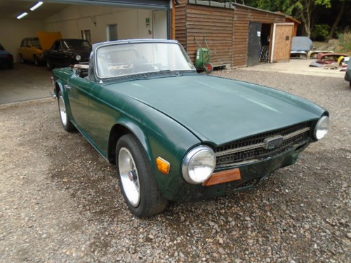 1972 Triumph TR6 LHD rust free import For Sale