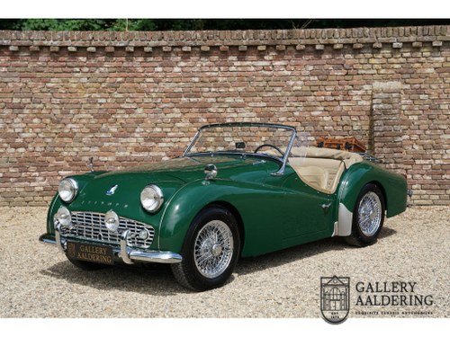 1960 Triumph TR3 Very well maintained, good documentation, lovely In vendita