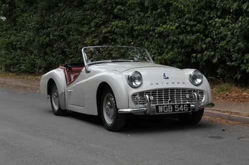 1959 Triumph TR3A - UK Home Market Example For Sale