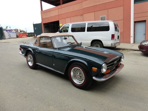 1973 Triumph TR6 with Overdrive Nicely Presentable (St#2489) For Sale