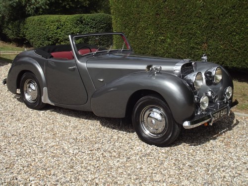 1949 Triumph 2000 Roadster. Superb example. SALE AGREED For Sale