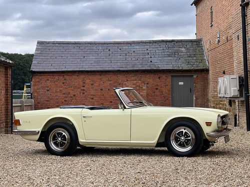 1969 Triumph TR6 150. Very Correct Early Car. SOLD