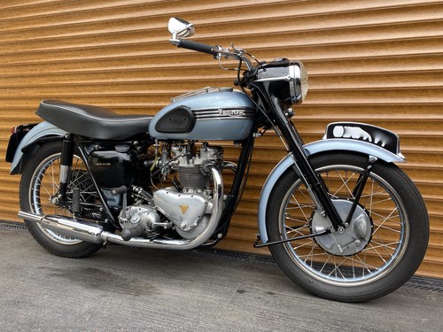 1954 TRIUMPH 500 TR5 PRE UNIT TOP CLASS BIKE MINTER! PX TROPHY In vendita