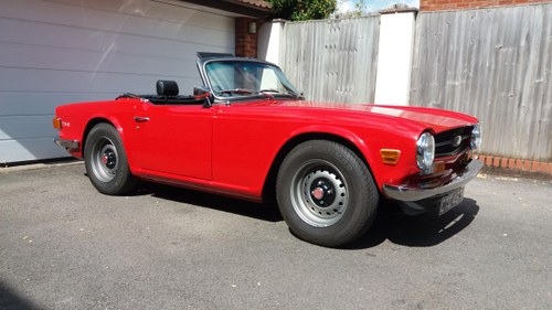 1974 Triumph TR6 12/10/2022 For Sale by Auction