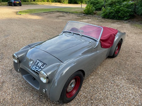1955 Triumph TR2, Restored, 1st Owner 60 years DEPOSIT TAKEN For Sale