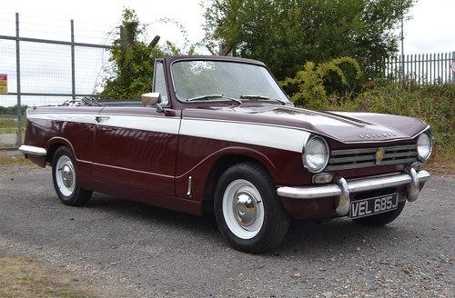 1971 TRIUMPH HERALD 13/60 CONVERTIBLE For Sale by Auction