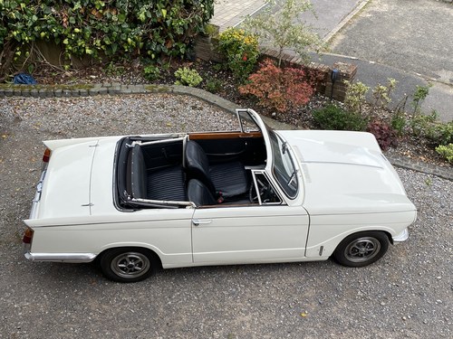 1969 Triumph Vitesse Convertible with Overdrive For Sale