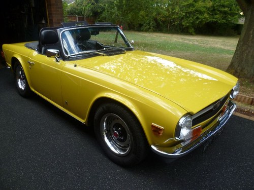1972 Triumph TR6 With Overdrive , Fitted with triple DCO 40 In vendita
