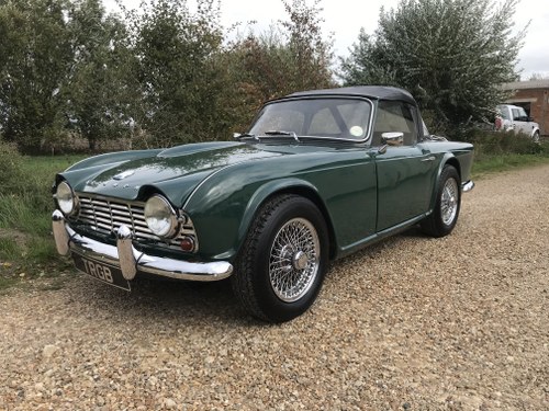 TRIUMPH TR4 1964 WITH OVERDRIVE SOLD