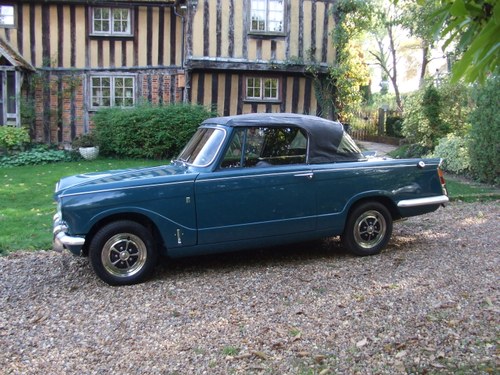 1970 TRIUMPH VITESSE MK2 CONVERTIBLE 2L  with factory overdrive For Sale