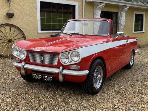 1967 Triumph vitesse convertible mark 2 - 2.0 with overdrive For Sale