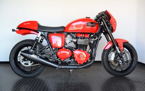 2008 Triumph Thruxton 900 Series by Juergen Schnaller A vendre