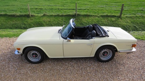 1973 (L) Triumph TR6 WITH OVERDRIVE RESTORED SOLD