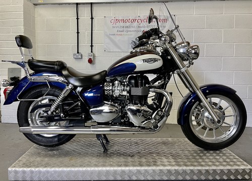 TRIUMPH BONNEVILLE AMERICA EFI, 2010/10, 7077 MILES SOLD