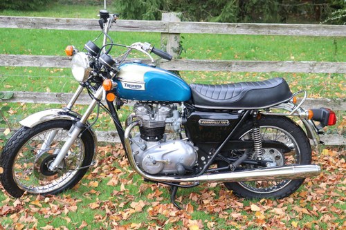 Triumph Bonneville T140 V 1978 just 2,822 miles from new!! S VENDIDO