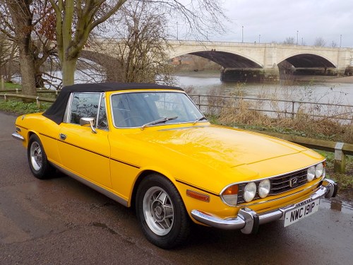 1976 TRIUMPH STAG MKII MANUAL + OVERDRIVE - FABULOUS! SOLD