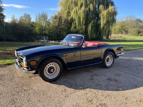 1970 (H) Triumph TR6 SOLD
