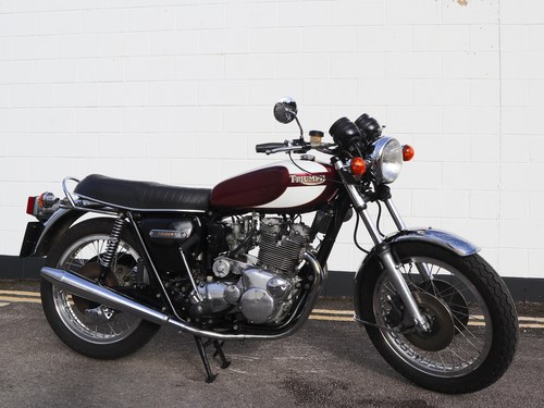 Triumph T160 750cc 1975 - Matching Numbers SOLD