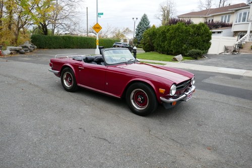 1976 Triumph TR6 with Overdrive Nicely Presentable (St# 2513 For Sale