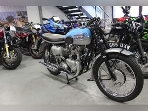 1960 Triumph T120 650cc **Blue / Silver** For Sale (picture 2 of 12)