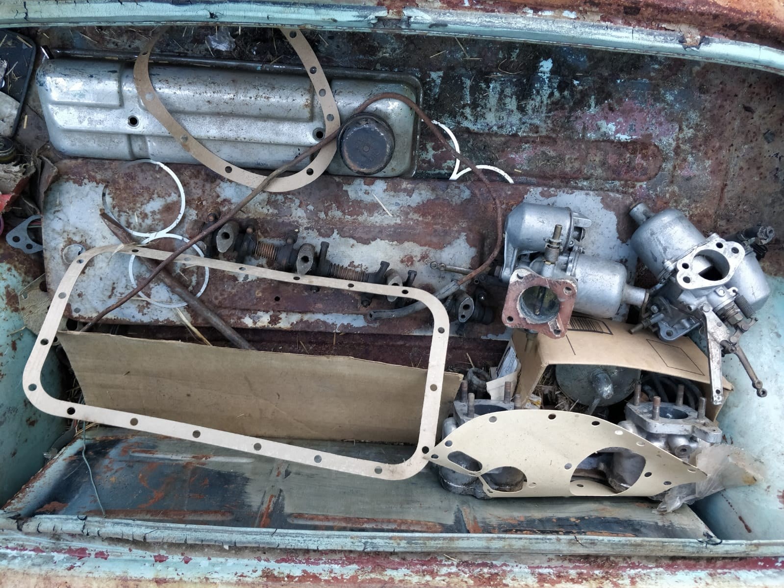 Triumph Tr3A '57 lhd to restore, foto 11