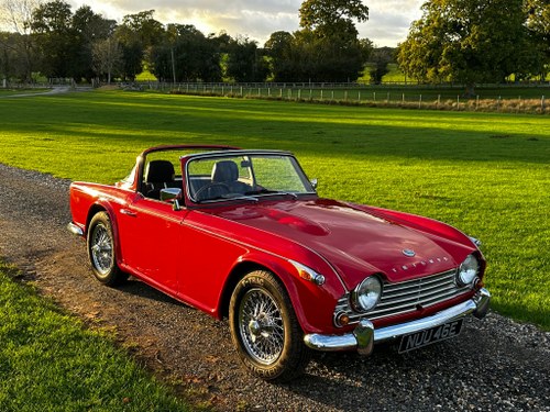 Triumph TR4 IRS With Overdrive 1967 Uk Car Lovely Condition SOLD