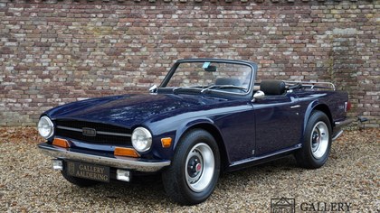 Triumph TR6 Overdrive, restored and mechanically rebuilt con