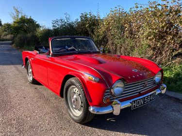 Picture of Triumph TR4A Signal Red
