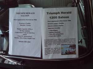 1966 Triumph Herald 1200 For Sale (picture 10 of 12)