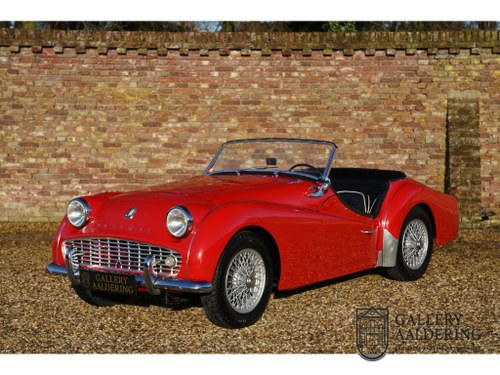 1961 Triumph TR3 Restored and mechanically rebuilt, Overdrive For Sale