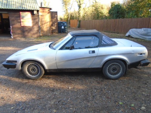 1982 Triumph TR7 convertible, for restoration, runs and drives For Sale