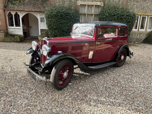 1933 Triumph Southern Cross Sports Saloon RESERVED SOLD